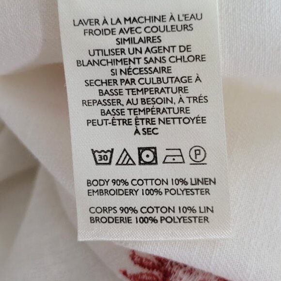 FREE PEOPLE emory embroidered midi dress Sz XS NEW - Picture 12 of 13